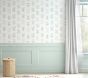 Floral Squares Wallpaper