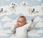Disney Home x Sanderson Mickey Mouse Clouds Picture-Perfect Organic Cotton Crib Fitted Sheet
