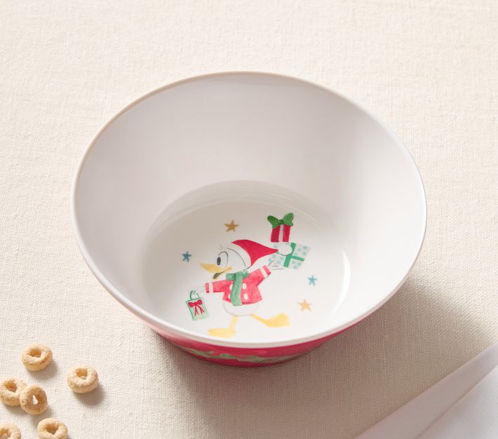 Disney Mickey Mouse Christmas Bowl | Pottery Barn Kids