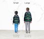 Mackenzie Green Navy Stripe Backpacks