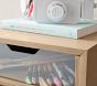 Wood &amp; Acrylic Playroom Storage Tower (33")