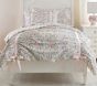 Super Bloom Ruched Duvet Cover &amp; Shams