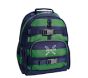 Mackenzie Green Navy Stripe Backpacks