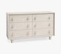 Open Box: West Elm x PBK Vivienne 6-Drawer Nursery Dresser (56"W x 18"D) - Bleached Bone