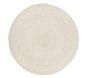 Confetti Braided Reversible Easy Clean Rug, 5ft Round