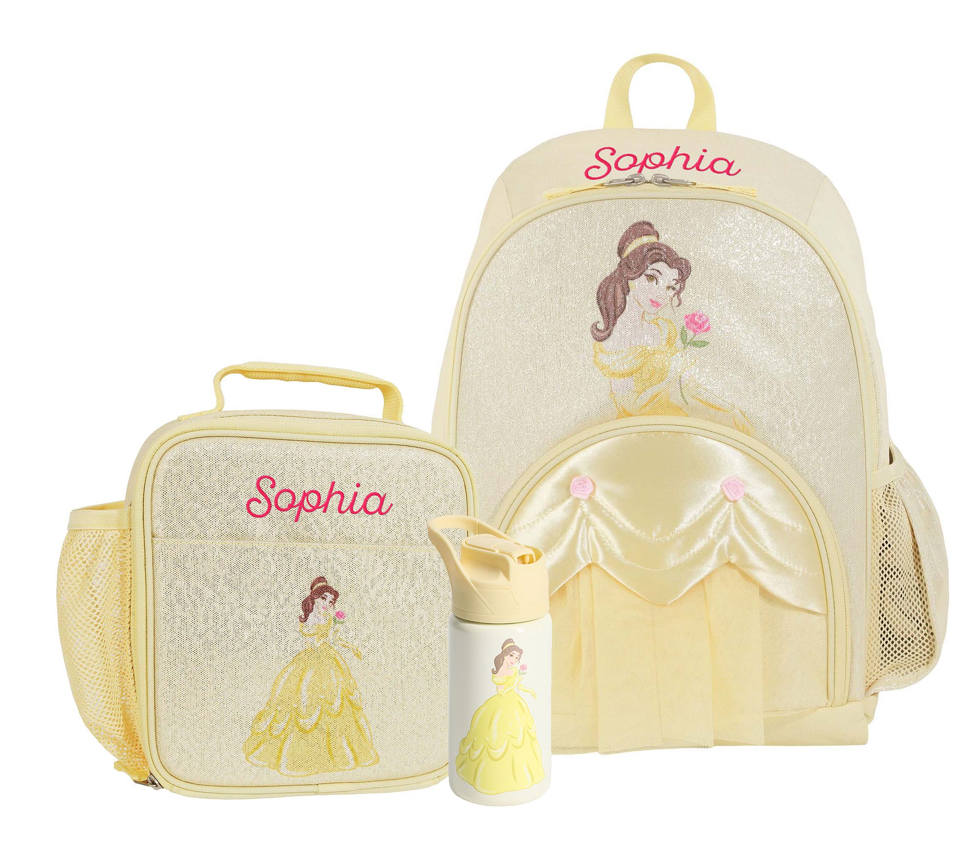 Disney Princess Cream Backpack with Gold Accents Disney Winnie the Pooh Backpack – Cream | Mercari main image 3