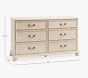 Lunah 6-Drawer Dresser (56w x 19d")