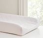 Oxford Stripe Quilted Changing Pad Cover