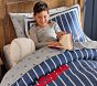 <i>MLB™</i> <i>Los Angeles Dodgers™</i> Stripe Organic Cotton Sheet Set
