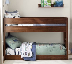 Camden Single-Over-Single Low Bunk Bed