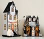 Light-Up Halloween Mantel Village