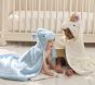 Super Soft Hippo Baby Hooded Towel &amp; Washcloth Set