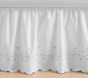 Welcome Home Embroidered Star Crib Skirt