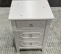 Open Box: Ava Regency Nightstand (20") - Simply White, Brass