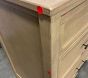 Open Box: Camden 6-Drawer Dresser (56"W x 19"D) - Seadrift, Antique Brass