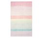 Rainbow Ombre Wool Viscose Rug