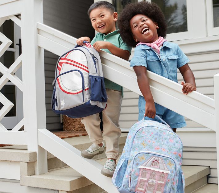 ポッタリーバーンリュック シルバー Mackenzie Silver Saturn Glow-in-the-Dark Backpack | Pottery Barn Kids