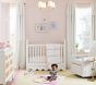 Scalloped European Linen Crib Skirt