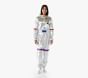 Open Box: Adult Light Up Silver Astronaut Costume, XS/S