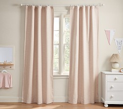 Evelyn Linen Blend Blackout Curtain