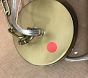 Open Box: Navy Star Punched Lantern Chandelier (18") - Navy Blue, Antique Brass