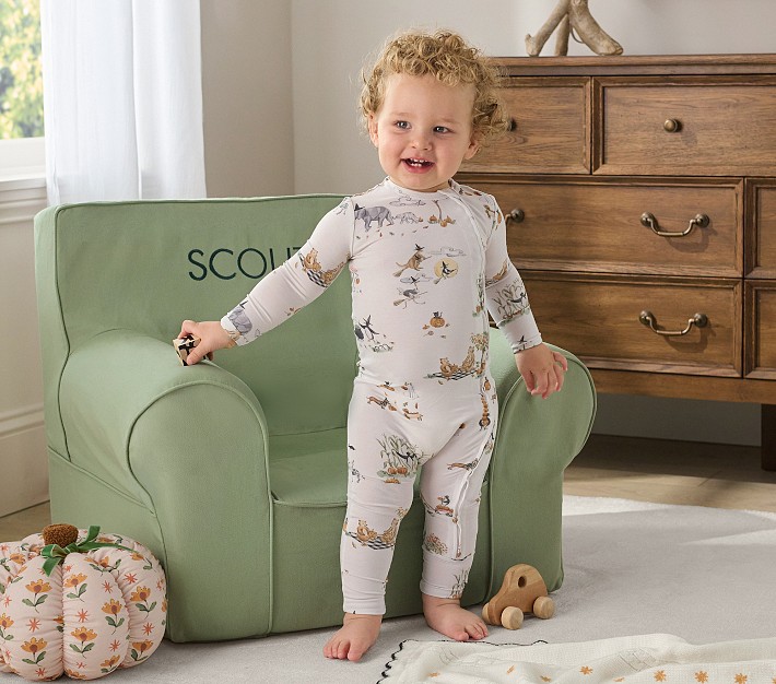 Riley Sheehey English Garden Baby Pajama | Pottery Barn Kids