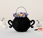 Glow-In-The-Dark Cauldron Felt Treat Bag