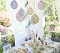 Rattan Hanging Eggs, Set of 5