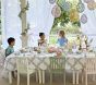 Rattan Hanging Eggs, Set of 5