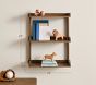 Aged Oak Tiered Shelf (20"x24")