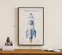 Anatomy of A Rocketship Wall Art (23"x 35")