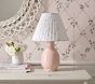 Bria Hammel Rosey Ruffle Table Lamp (17")
