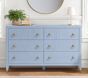 AERIN Raffia 6-Drawer Dresser (56w x 19d")