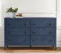 AERIN Raffia 6-Drawer Dresser (56w x 19d")