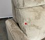 Open Box: Paxton Deluxe Power Swivel Recliner - Teddy Faux Fur Oat, Black