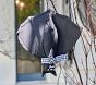 Gingham Bow Hanging Bats, Set of 6