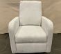 Open Box: Harper Swivel Glider Power Recliner - Brushed Chenille Dove