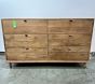 Open Box: Nash 6 Drawer Dresser (56"W x 20"D) - Heirloom Wheat