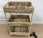 Open Box: Quinn Rolling Cart (16"W x 30.25"H) -Whitewash