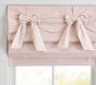 Open Box: Evelyn Bow Valance Cordless Blackout Roman Shade (36"W x 64"L) - Blush