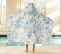LoveShackFancy Damask Kid Beach Hooded Towel UPF 50+