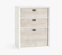 Open Box: Callum 3 Drawer Cabinet (25"W x 31"H) - Weathered White/Simply White