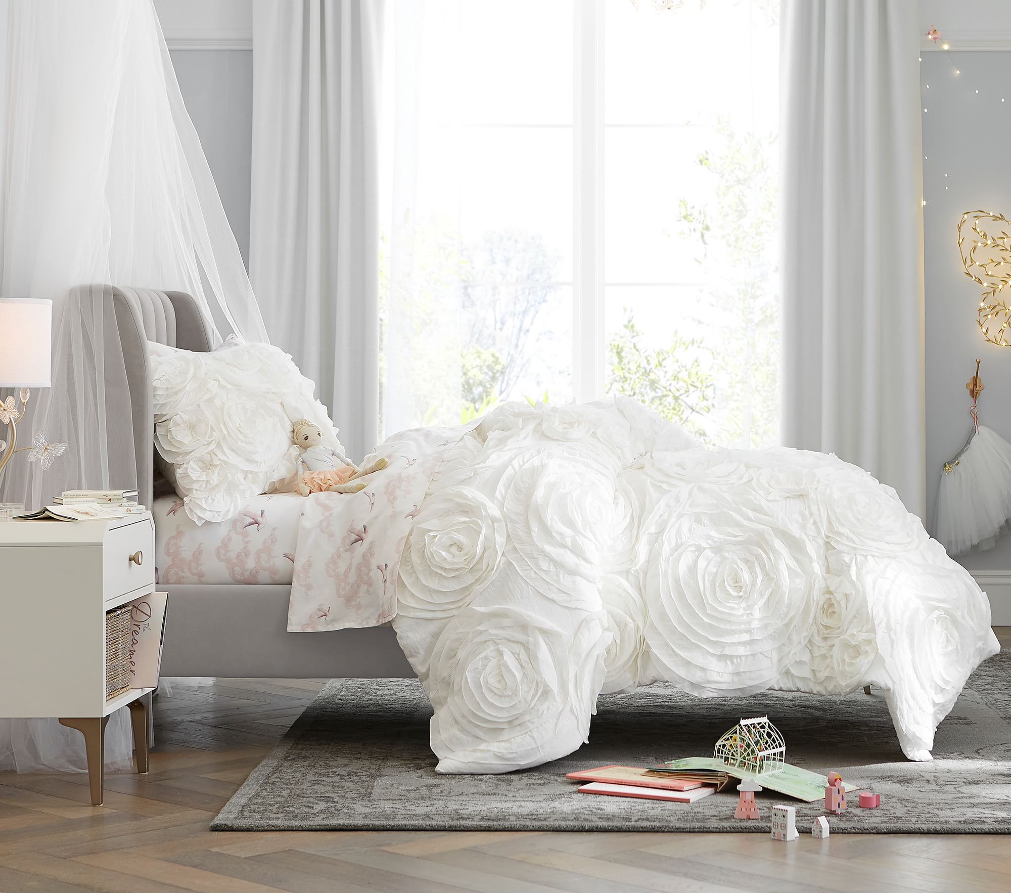 Avalon Upholstered Bed by Pottery Barn Kids