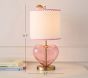 Stoney Clover Lane Cherry Heart Table Lamp (17")