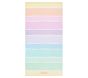 Rainbow Tie-Dye Stripe Tote &amp; Towel Set