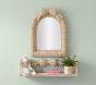 Rattan Bow Shelving