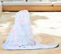 Bow Reversible Baby Beach Hooded Towel UPF 50+
