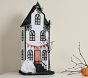 Light-Up Halloween Mantel Village