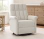Tufted Channel Swivel Glider Recliner