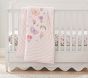 Scalloped European Linen Crib Skirt